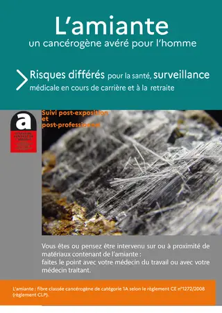 Amiante : un cancérogène avéré pour l'homme