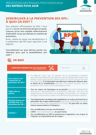 Sensibiliser à la prévention des RP : à quoi ça sert ?