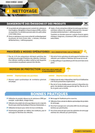 Fiche 4 : nettoyage