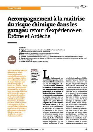 Je veux prévenir les TMS