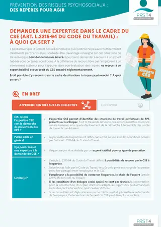 Demander une expertise dans le cadre du CSE : à quoi ça sert ?